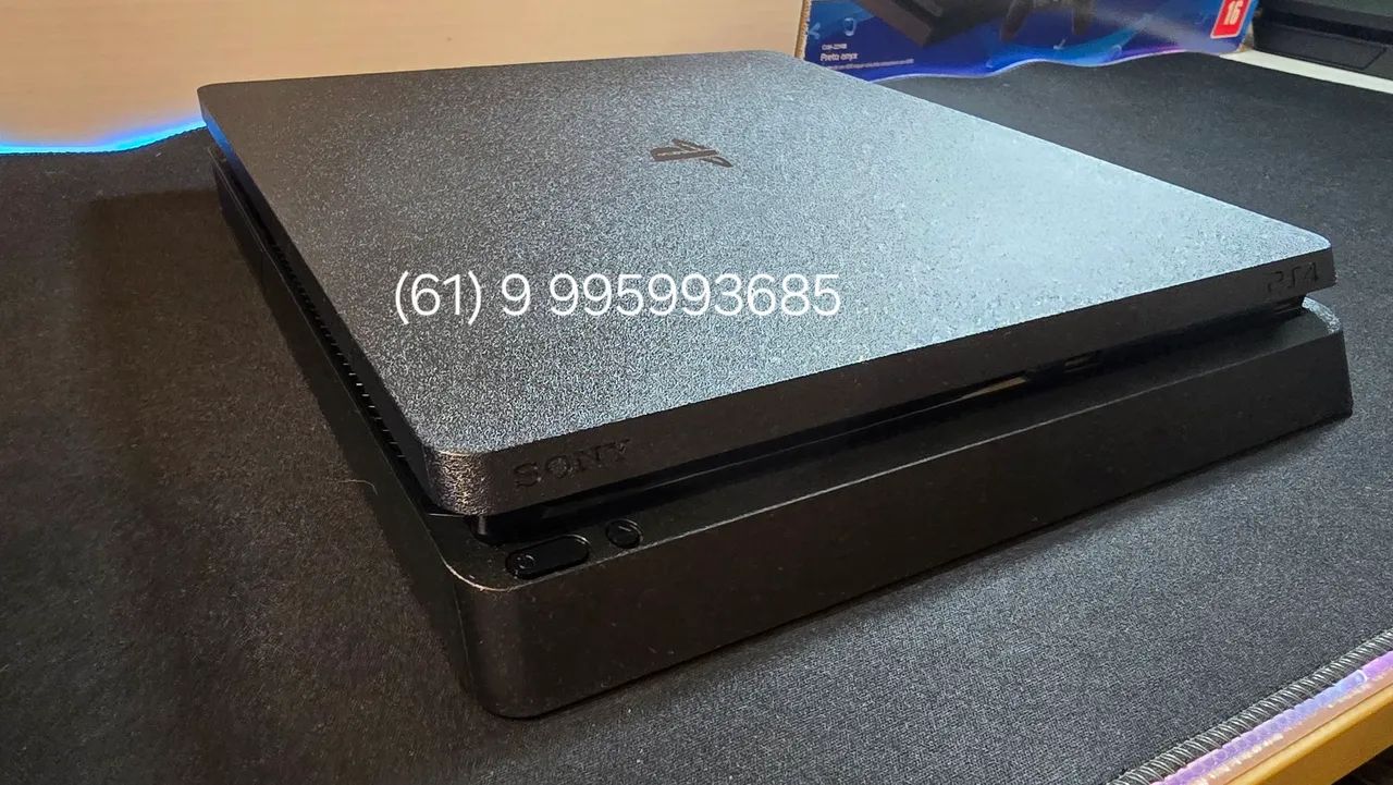 Playstation 4 Slim 1 Tera Aceito Troca - Foto 3