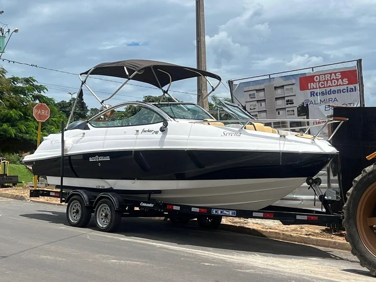 LANCHA FOCKER 240 ANO 2018 SÓ ÁGUA DOCE ( 100% ORIGINAL )  - Foto 10