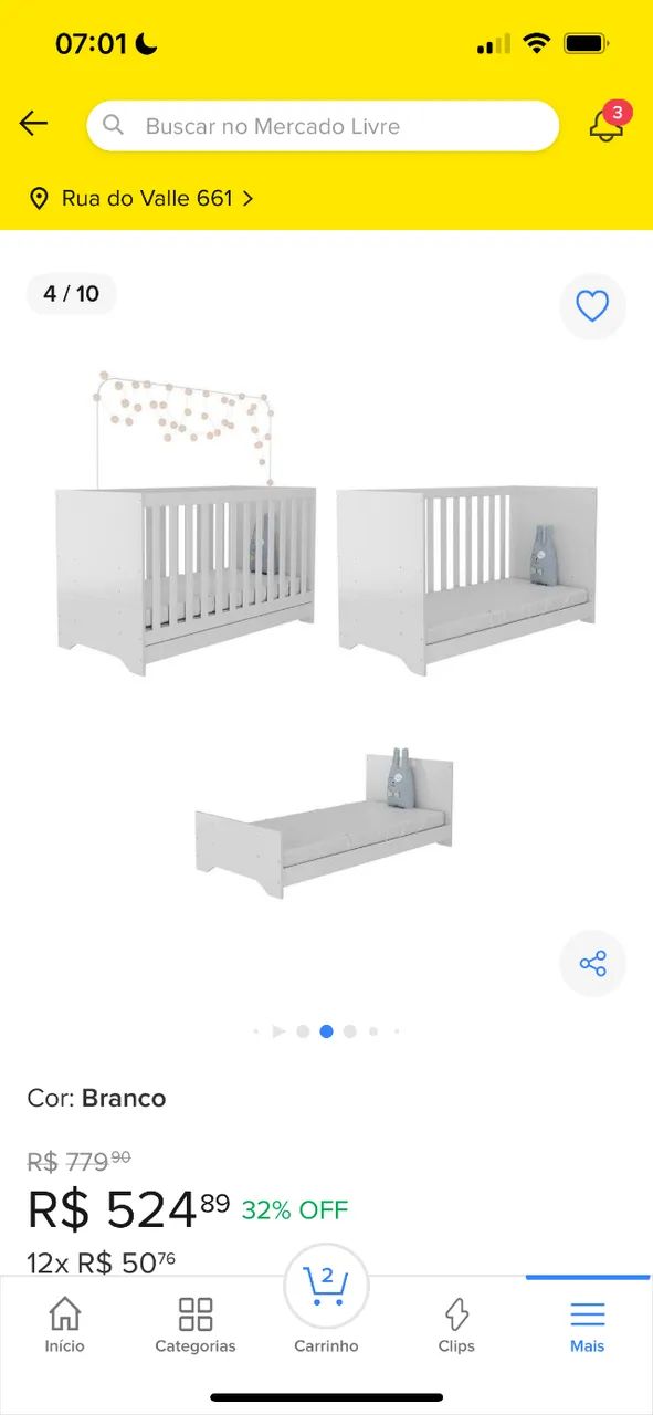 Berço 64293484851457124