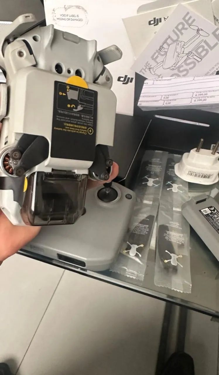 Drone DJI 4k Fly More Combo - Novo! - Foto 4