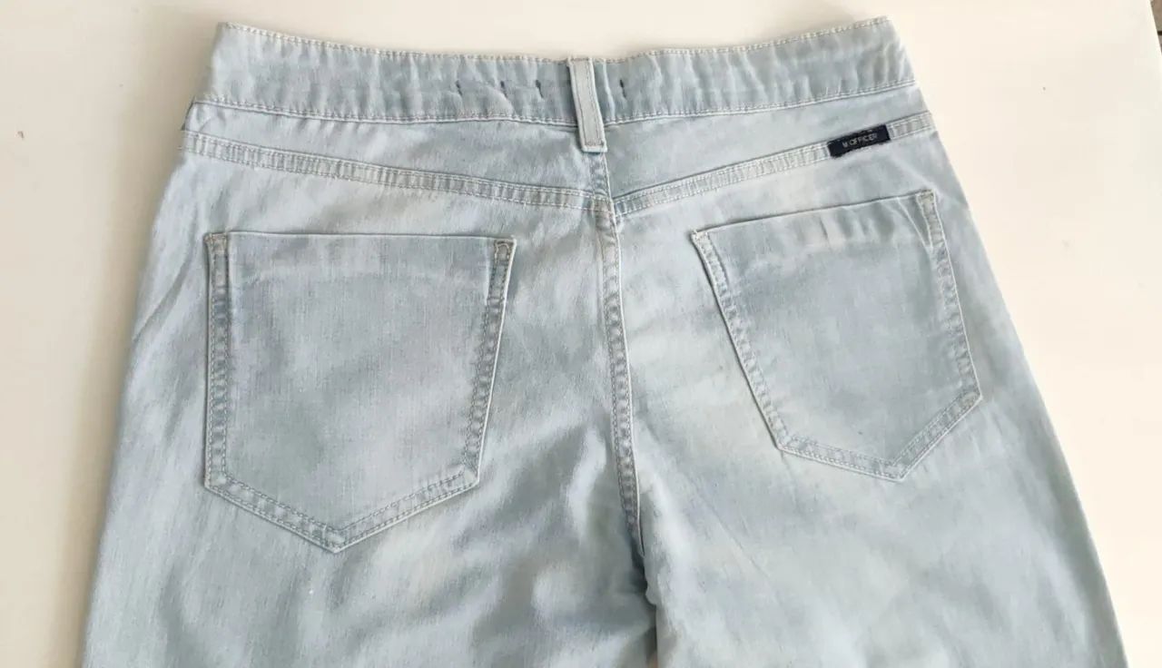 Calça Jeans Feminina M. Officer - Foto 5