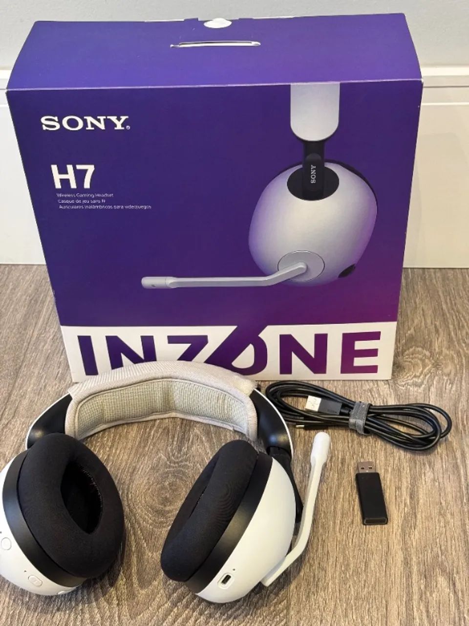 INZONE H7 SONY ゲーミングヘッドセット PS5 Sony Inzone H7 Headset gamer PS5 - Peças e Acessórios de Vídeo