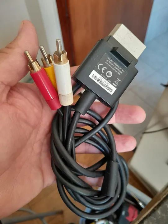 Cabo Av RCA Xbox 360 original