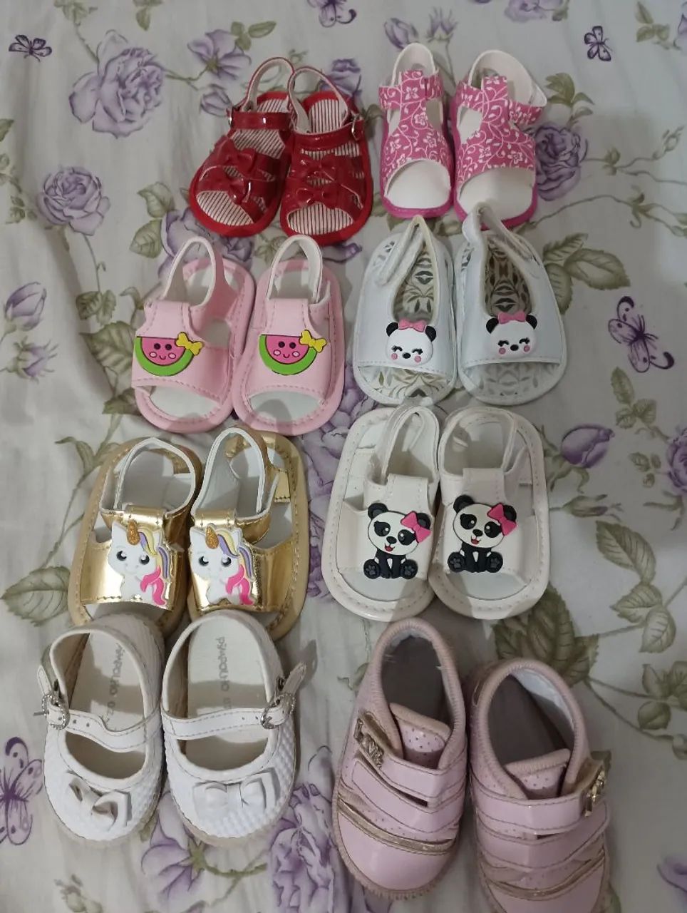 Sapatinhos de bebê - Diversos modelos e tamanhos