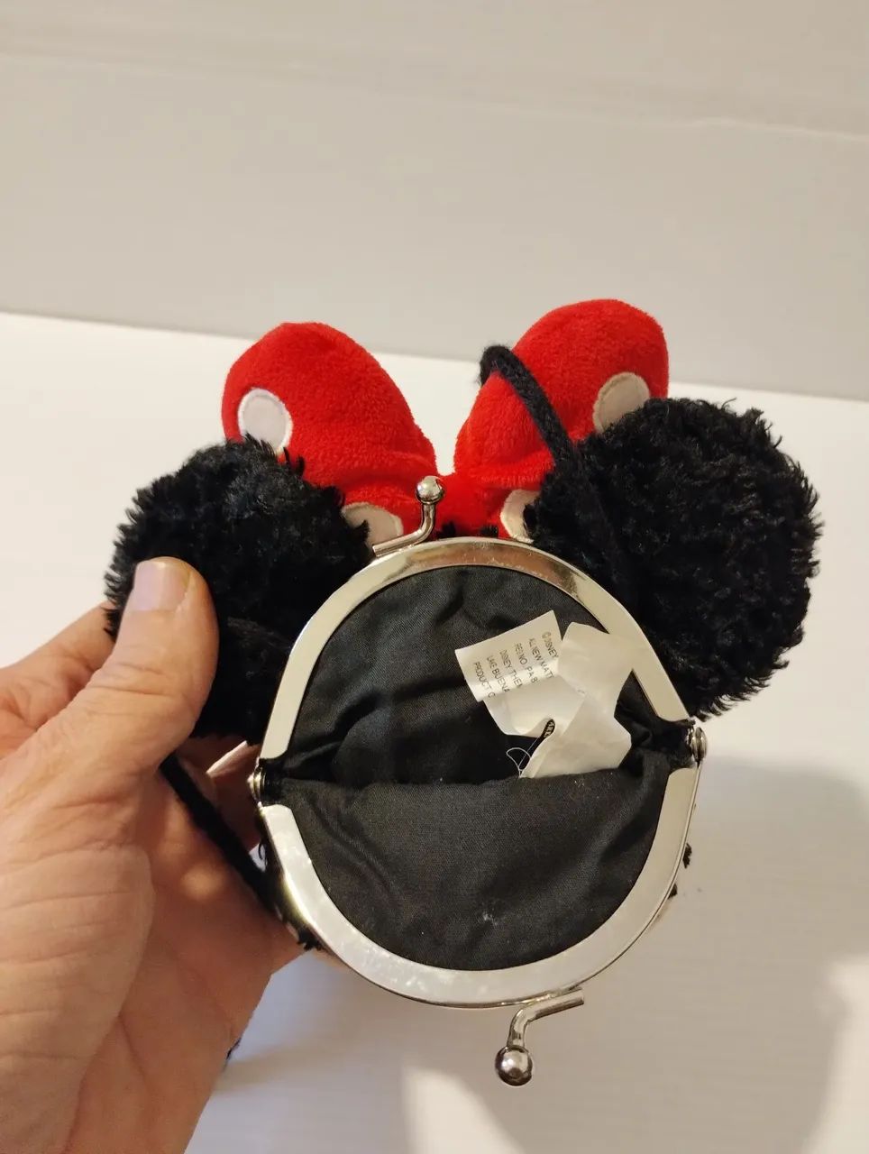 Bolsinha Minnie Pelúcia Nécessaire - Oficial Disney Anos 2000 - Foto 5