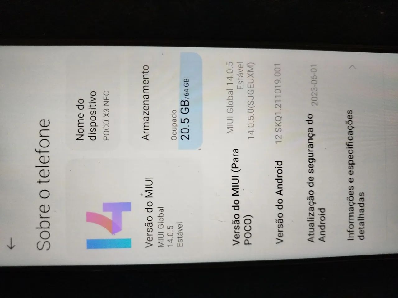 Poco x3 nfc