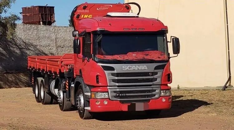 scania p310 8x2 2013 munck