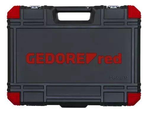 Jogo de Soquetes Encaixe de 1/4 3/8 1/2 Pol. 172 Peças GEDORE RED R45603172 - Foto 2
