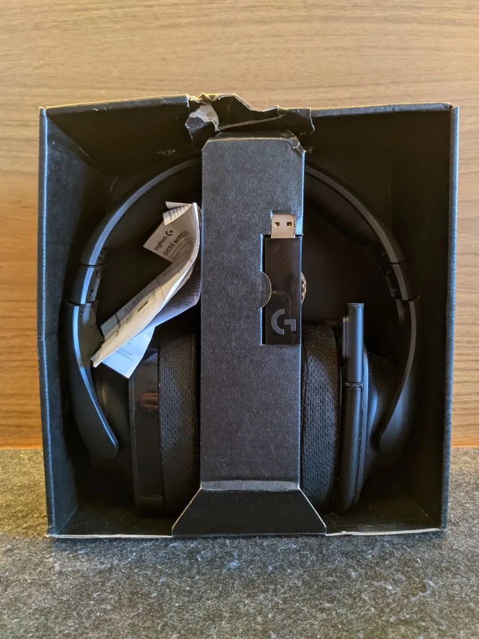 Headset Gamer Logitech G533 Wireless DTS 7.1 - Foto 2