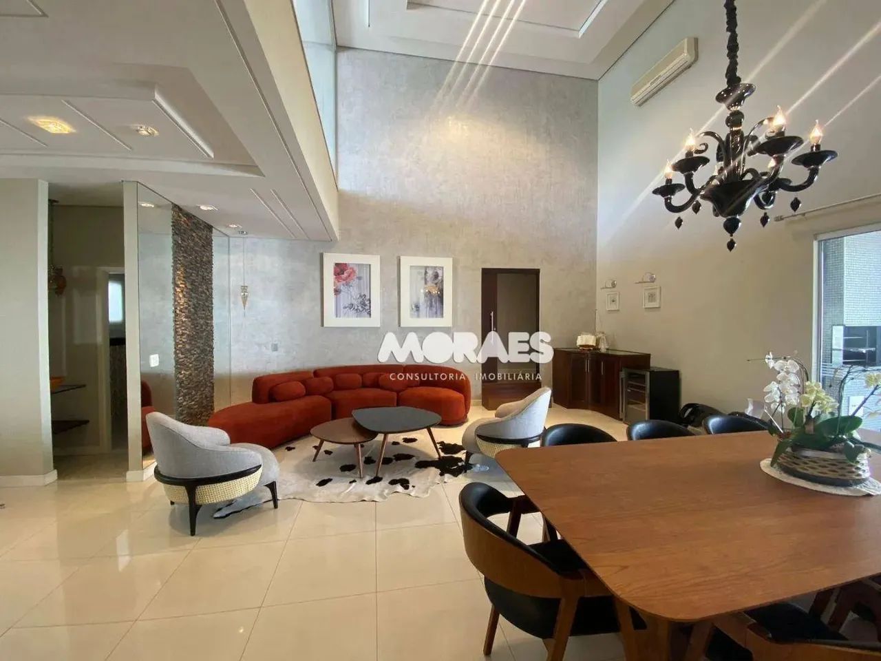 Casa em Condomínio Fechado com 4 suítes, 415 m² - venda por R$ 2.200.000 ou aluguel por R$ - Foto 4