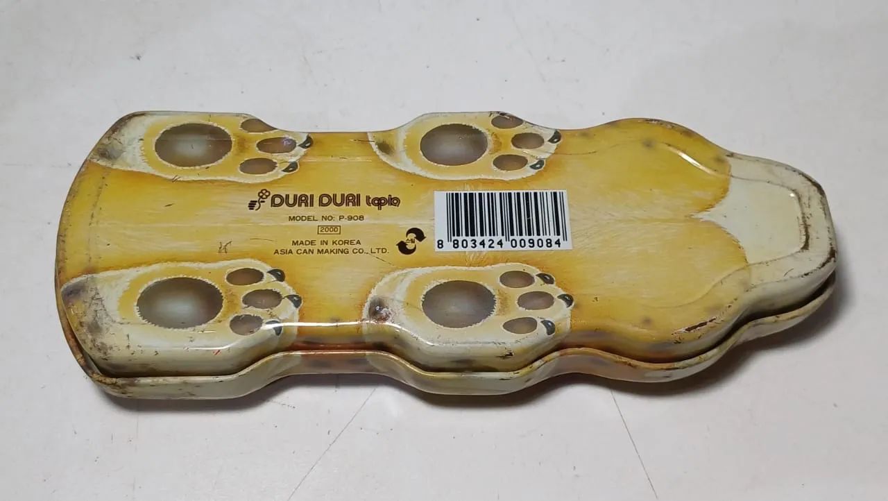 Estojo de metal em formato de leopardo - Foto 3