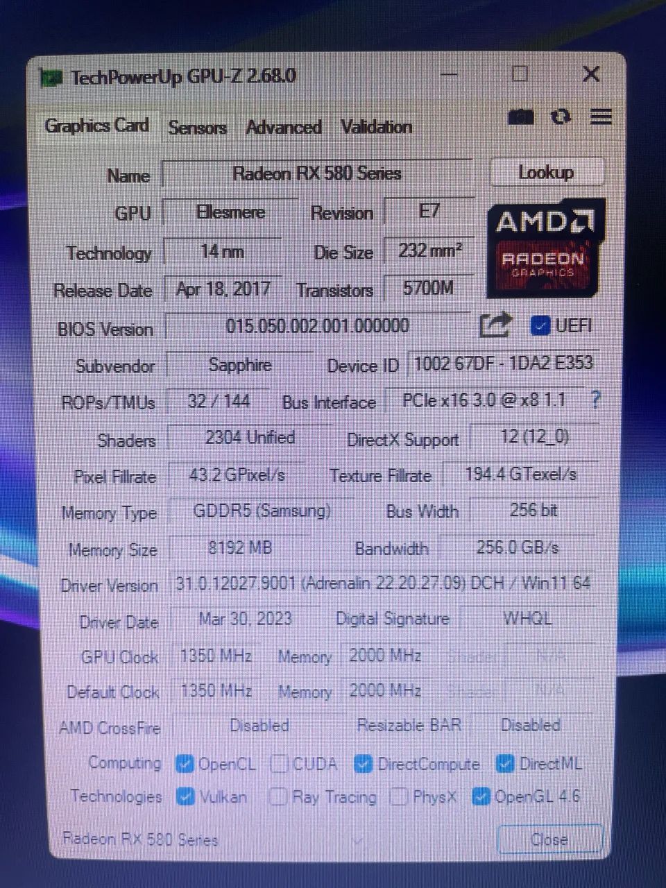 Rx 580 8GB - Foto 3