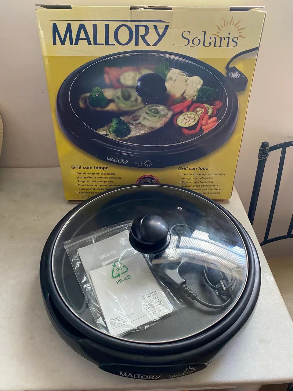 Grill Solaris Mallory 110v - Foto 4