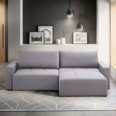 Sofá cama Apolo Linho Bege SEM USO Parcelo no cartao - Foto 2