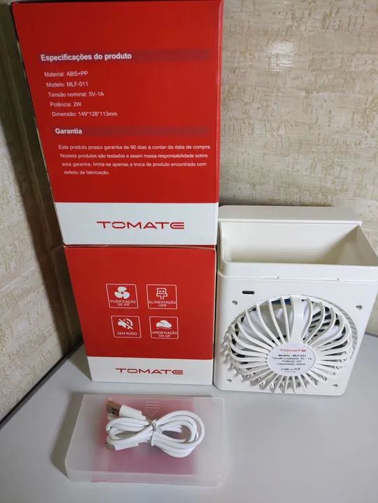 Refrigerador de Ar Portátil Tomate MLF-011 - Novo - Foto 2