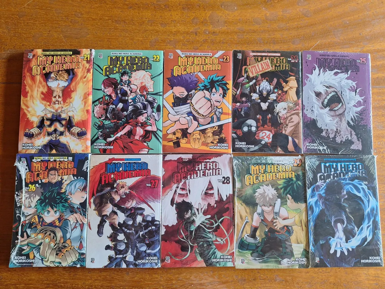 Mangá My Hero Academia - Volumes 21 a 30