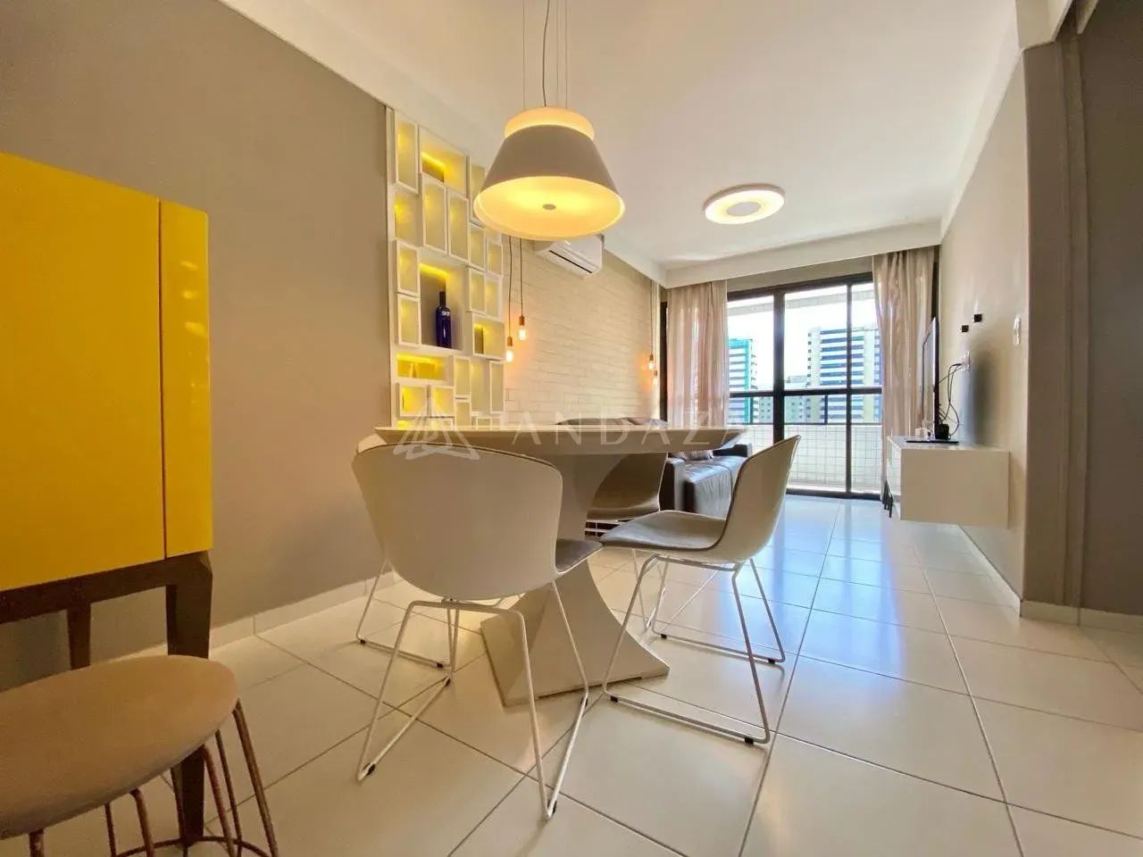 Apartamento Ponta Verde | 2 Quartos | Mobiliado | 67M2 | Uma Quadra da Orla - Foto 2