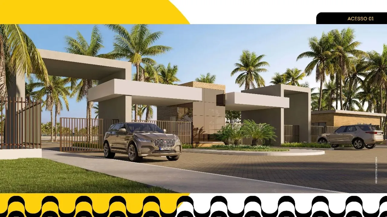 Lote no Condomínio Copacabana Beach Residence com 200m² e Área de Lazer.