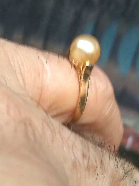 Anel de Ouro 18k-750 - 3.5g. - Foto 4