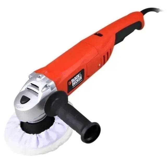 Lixadeira Politriz Angular 1300W 7 Polegadas com Maleta WP1500K Black Decker - Foto 2