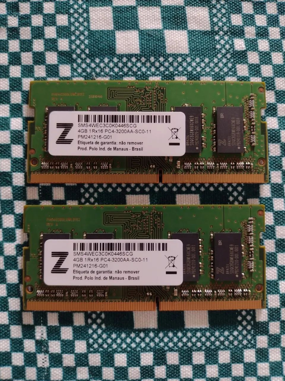 2 DDR4 RAM Memories for Laptop64297166218755121