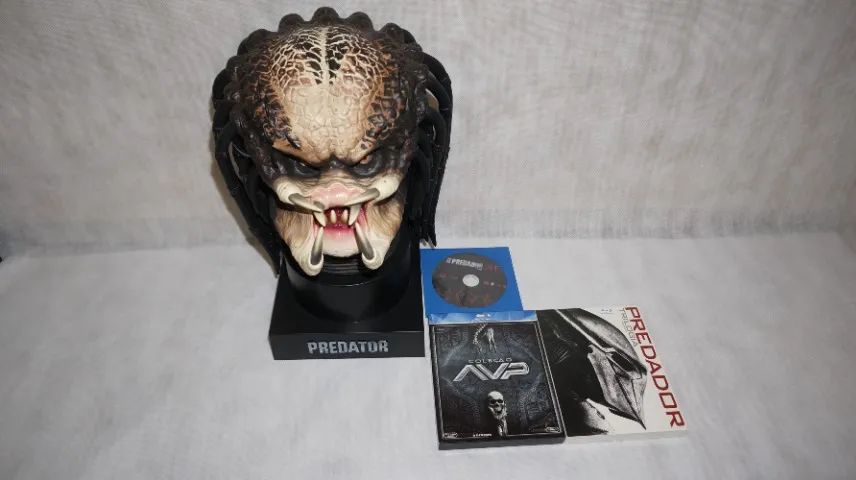 Gift Set Predador, Predator, Cabeça, Busto, Blu Ray (Usado) - Foto 4