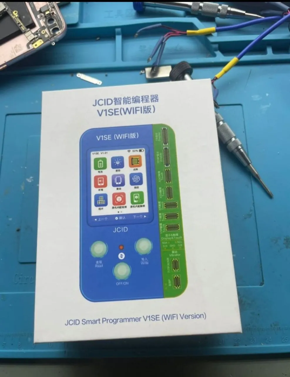 V1SE (wifi) - JCID - PROGRAMADORA IPHONE COM DUAS PLACAS