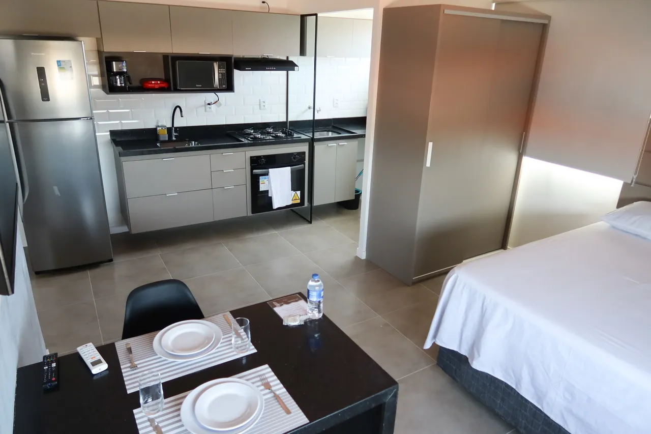 Studio Alto Padrão na Atalaia - Mobiliado e Equipado