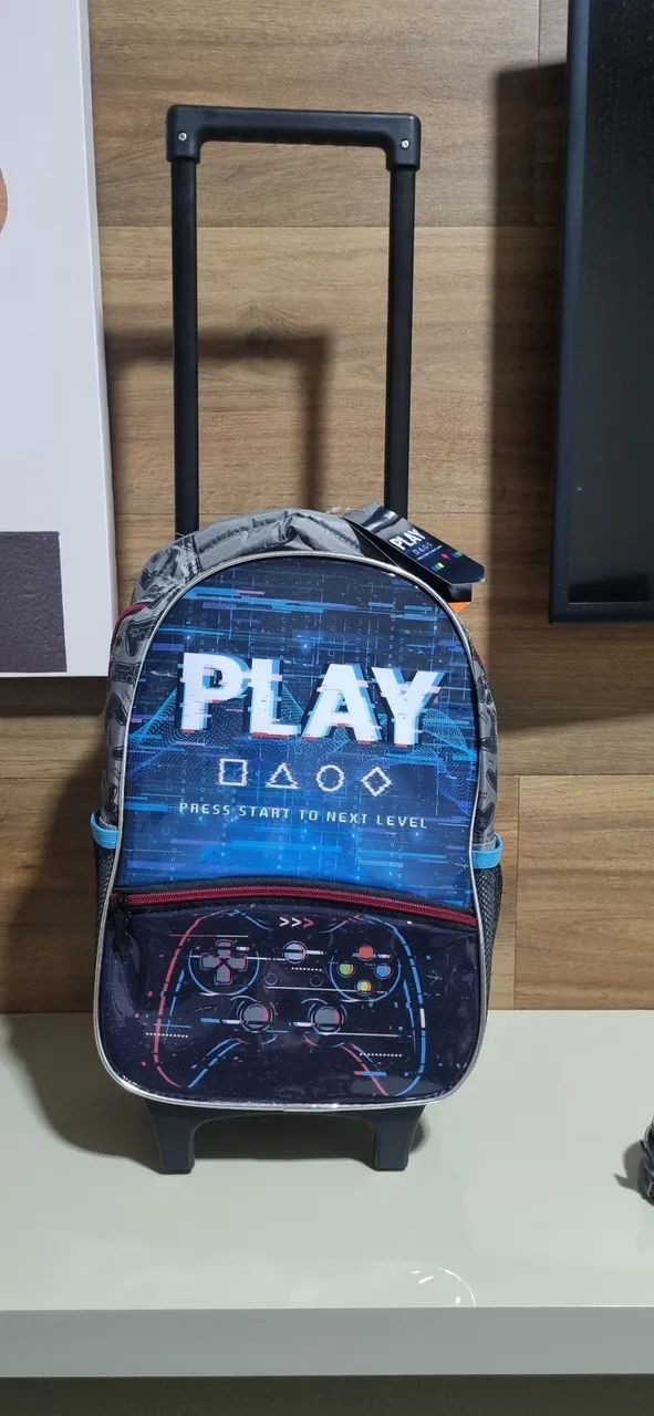 Mochila, Lancheira e Estojo - Novos  - Foto 3