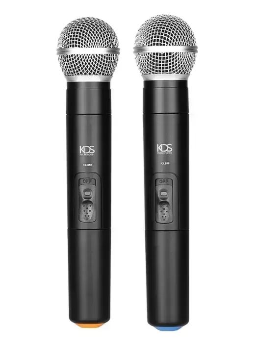 Microfone Duplo Sem Fio Uhf Kadosh K382m P/ Igreja Palestra Show -  DIA DOS PAIS  - Foto 2