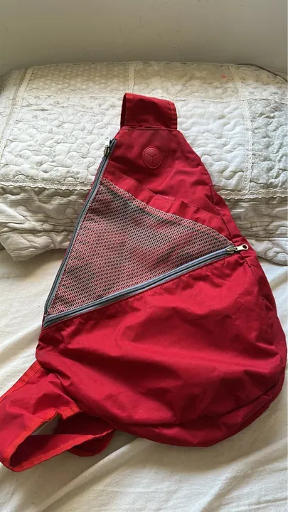 Mochila de Ombro Vermelha