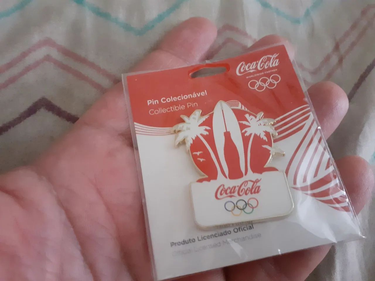 PIN OLIMPÍADAS RIO 2016 COCA COLA NOVO  - Foto 3