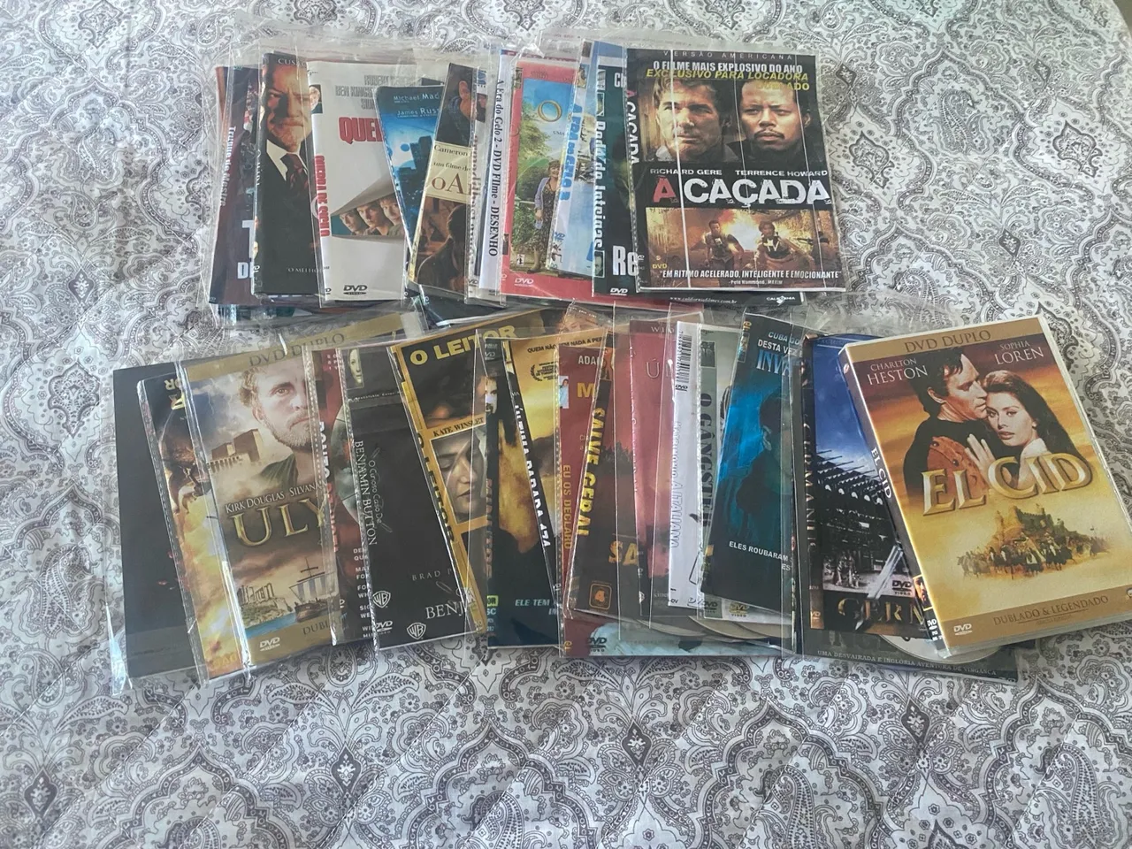Coleção de DVDs diversos