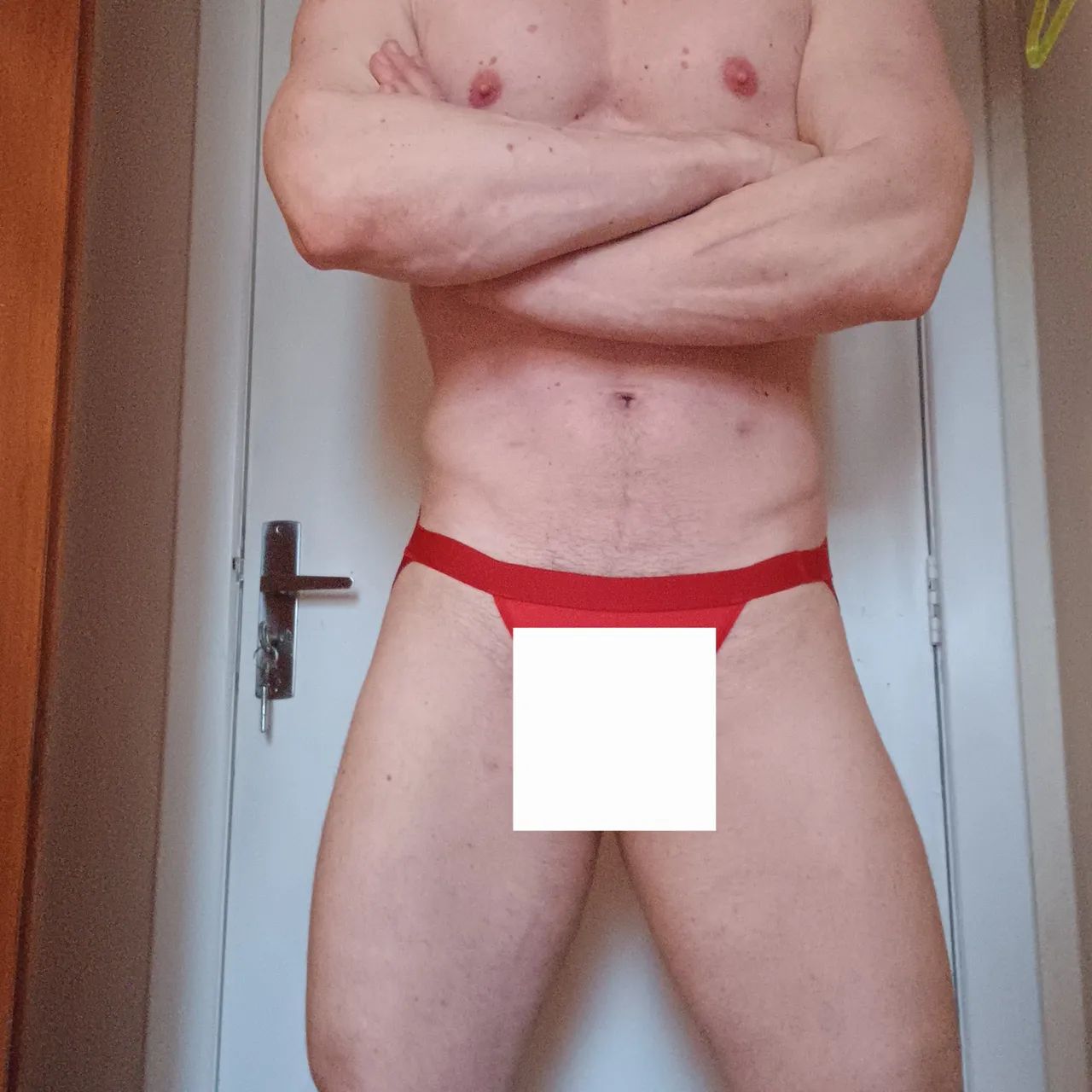 Cueca Jockstrap vermelha