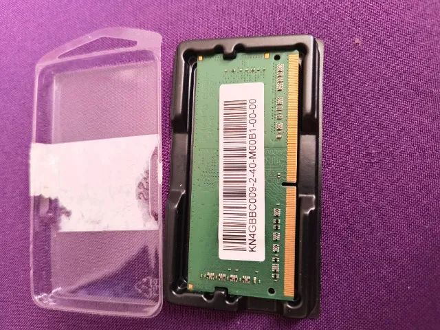 ? Memória RAM Notebook DDR4 4GB 3200MHz - Seminova, R$ 60! - Foto 2