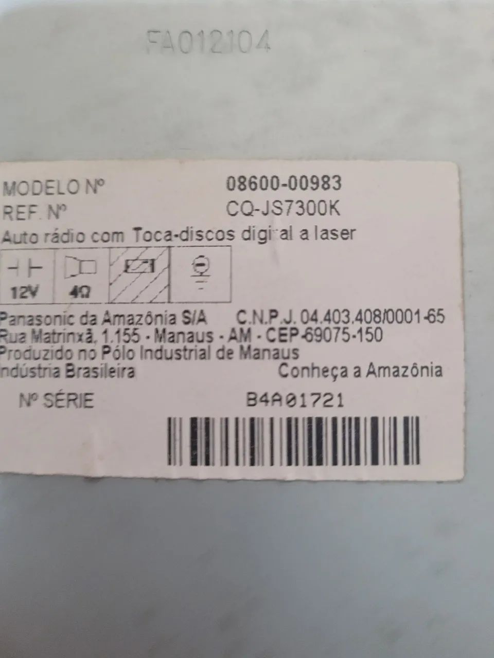 Rádio toca CD corolla original 03 a 08 - Foto 3