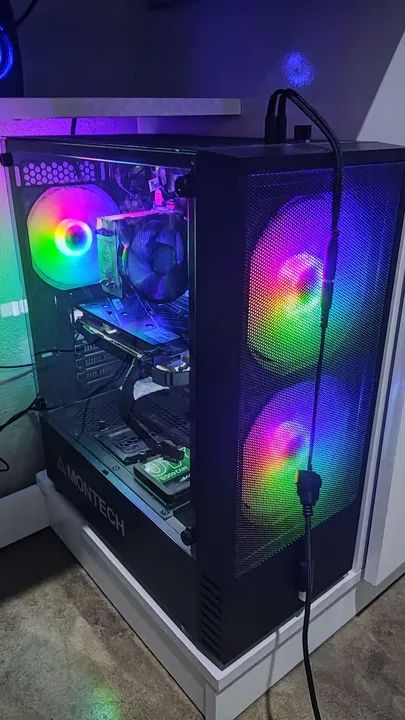 PC COMPLETO COM PLACA DE VÍDEO 