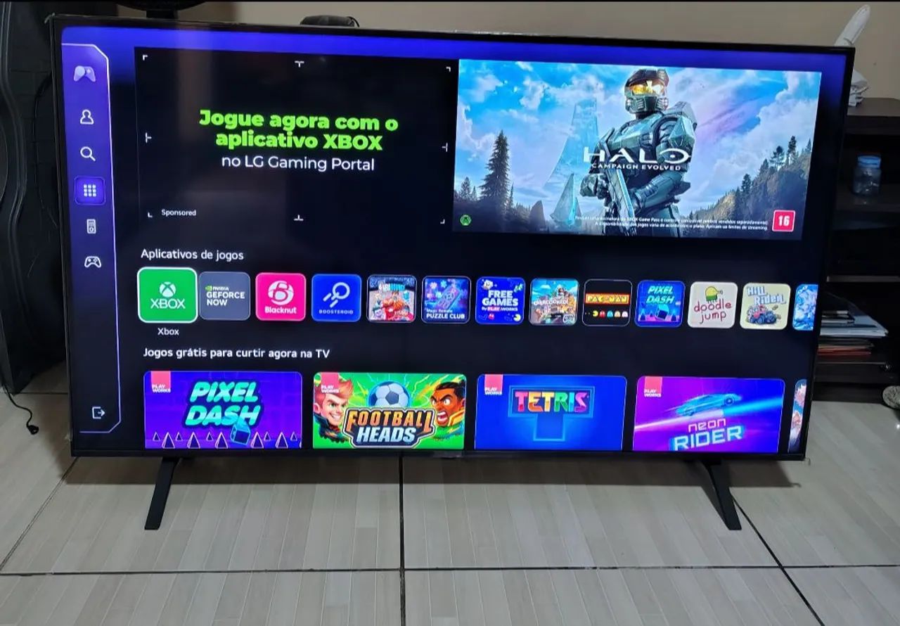 TV 55 POLEGADAS LG SMART 4K COMPLETA  - Foto 2