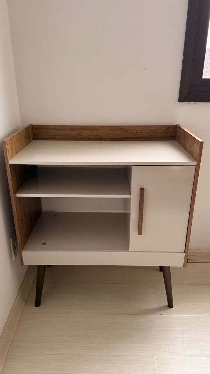 Balcão Multiuso MDF com Porta e Prateleiras - Foto 4