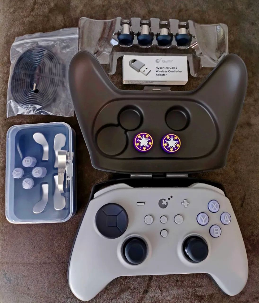Controle de videogame Gulikit TT Max TMR  para PC Nintendo Switch 1 e 2 Android e IOS 
