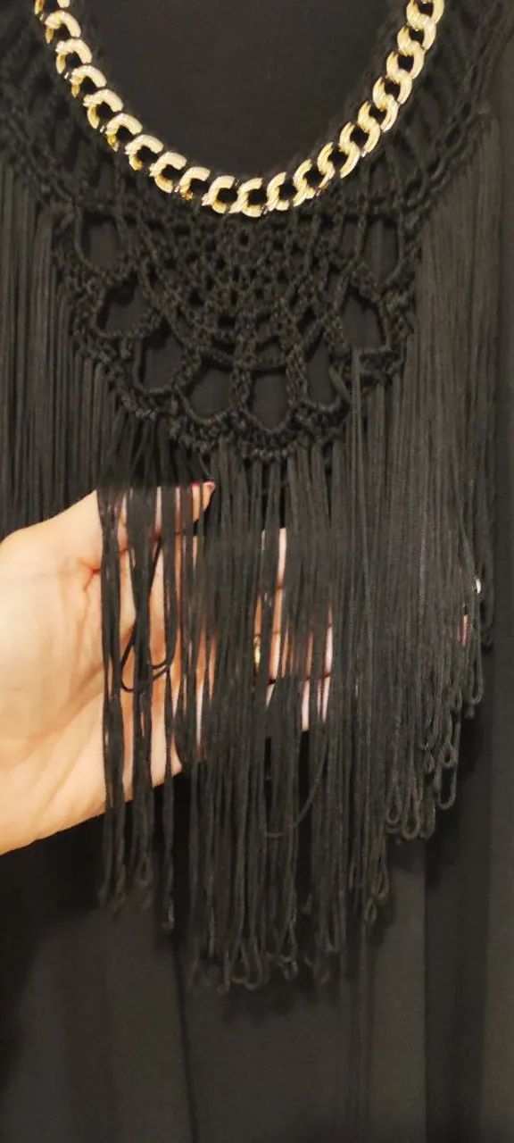 Blusa regata com franja  - Foto 2