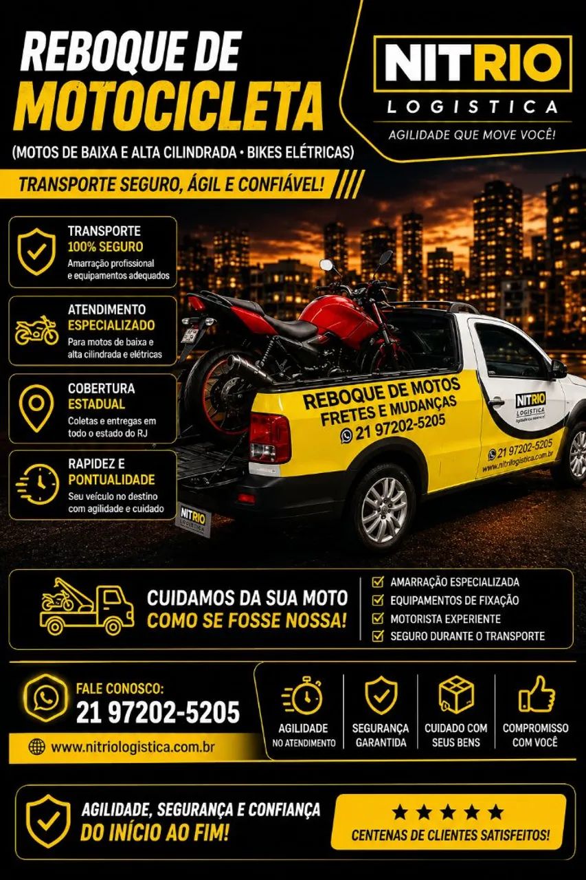 Frete e Mudança em Niterói | Reboque de Moto - Foto 2