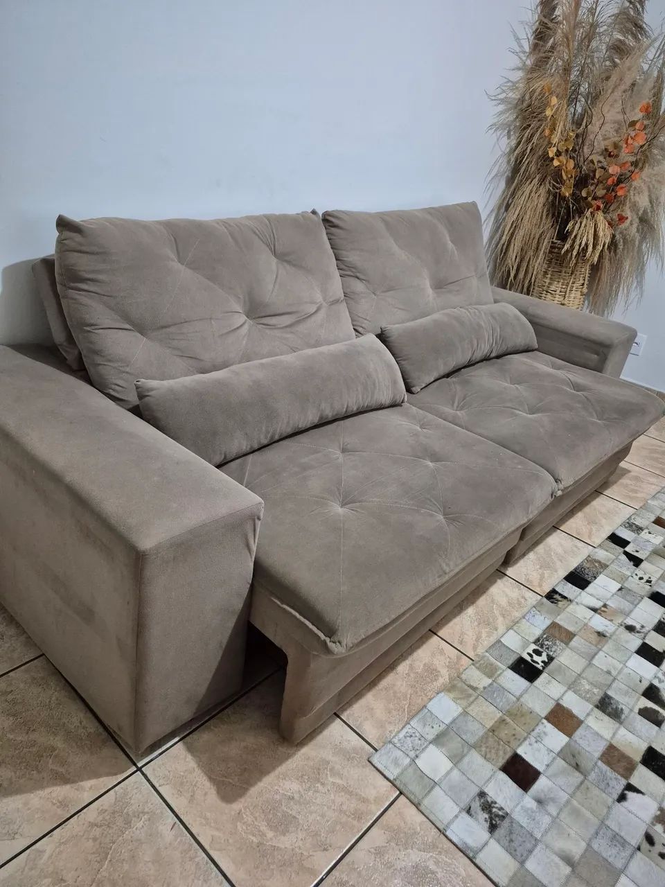 Sofá retrátil 5 lugares - Foto 3