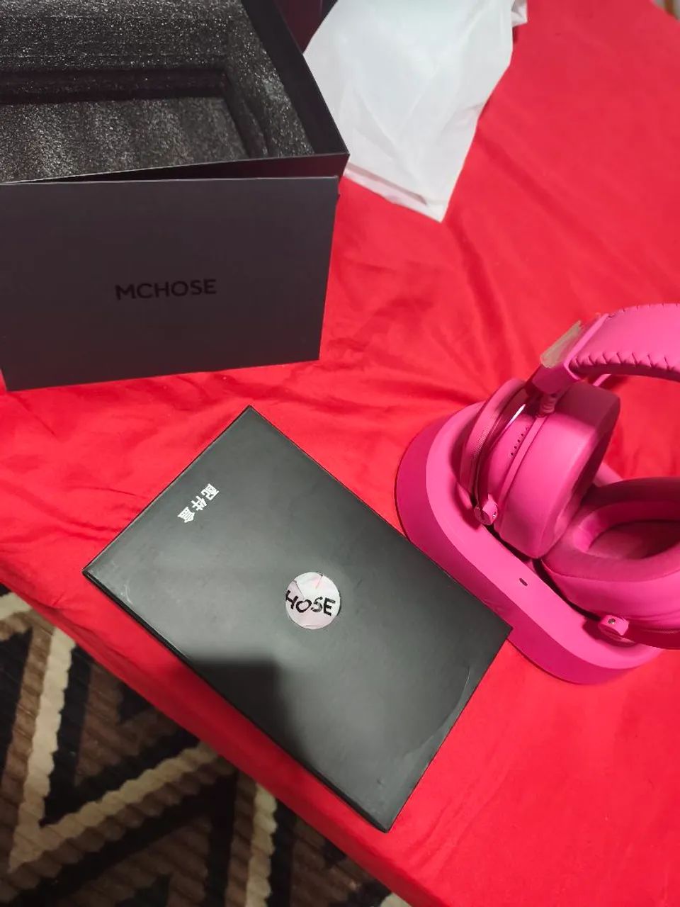 Fone Mchose V9 turbo( Rosa) - Foto 3