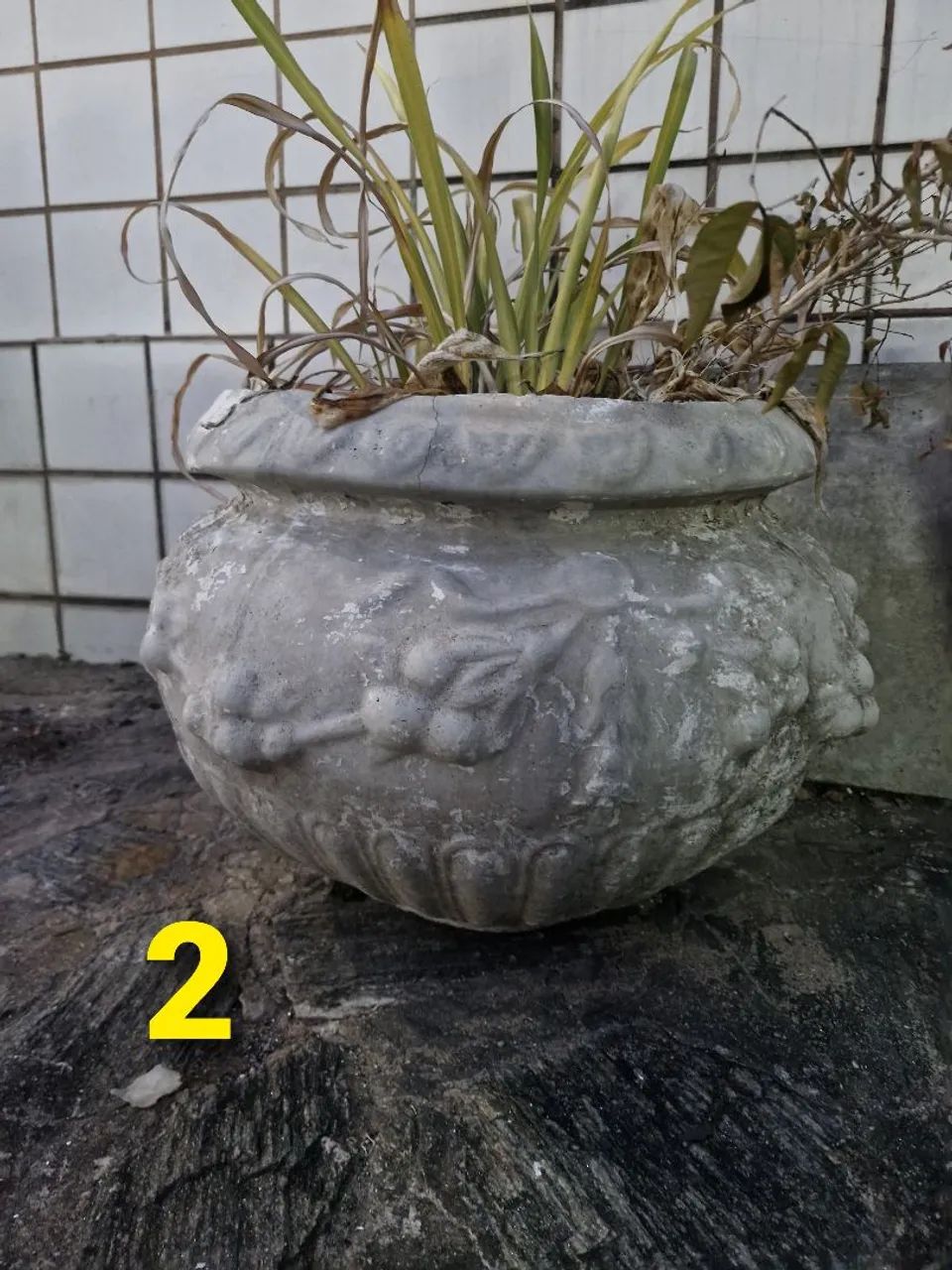 Jarros ornamentais cimento - Foto 2