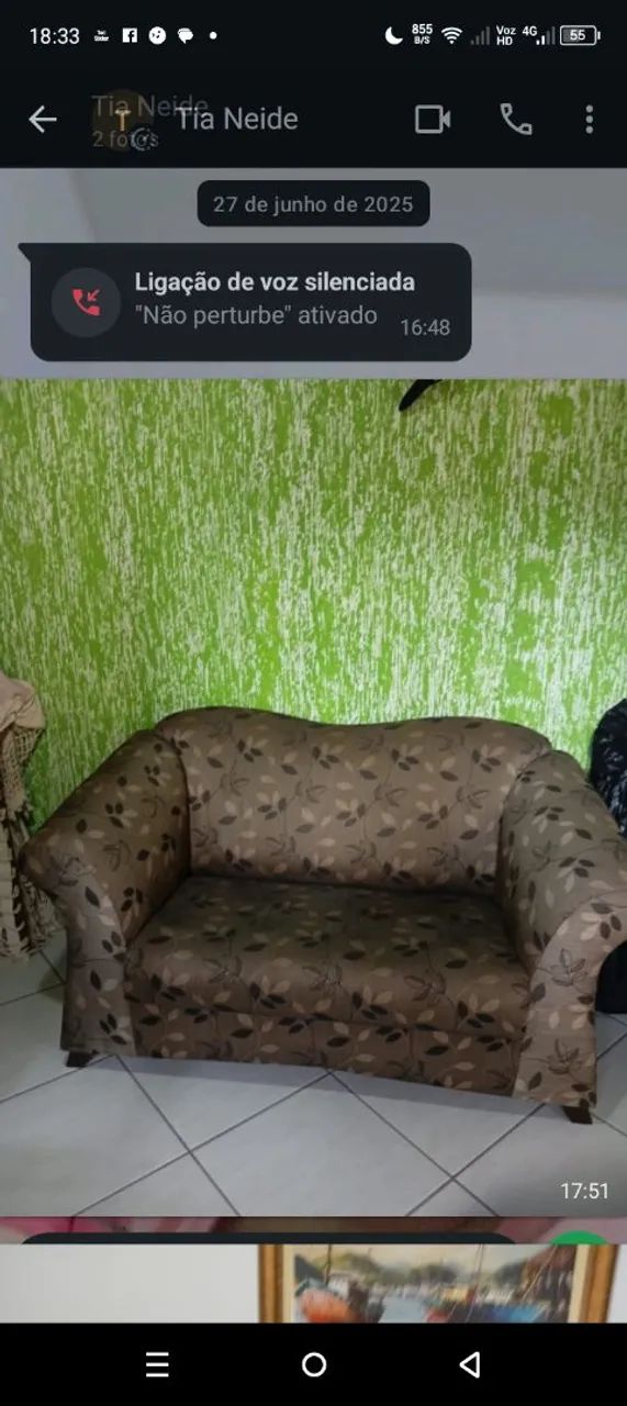 Vendo sofás com marcas de uso - Foto 2