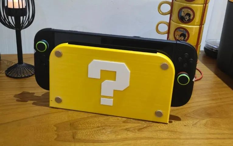 Switch 2 - Faceplate - Bloco Interrogação