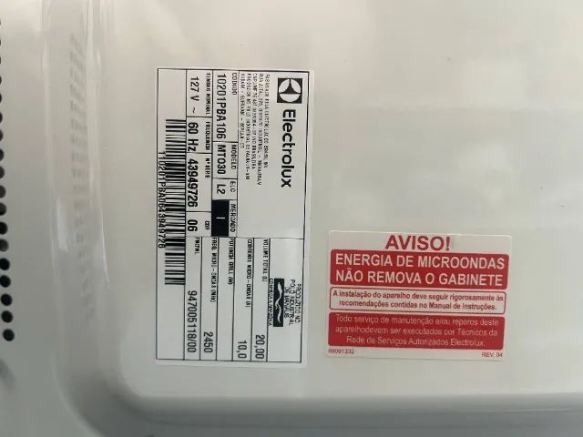 Micro-Ondas com Função Tira Odor Electrolux 20L (MTO30) 127V - Foto 3