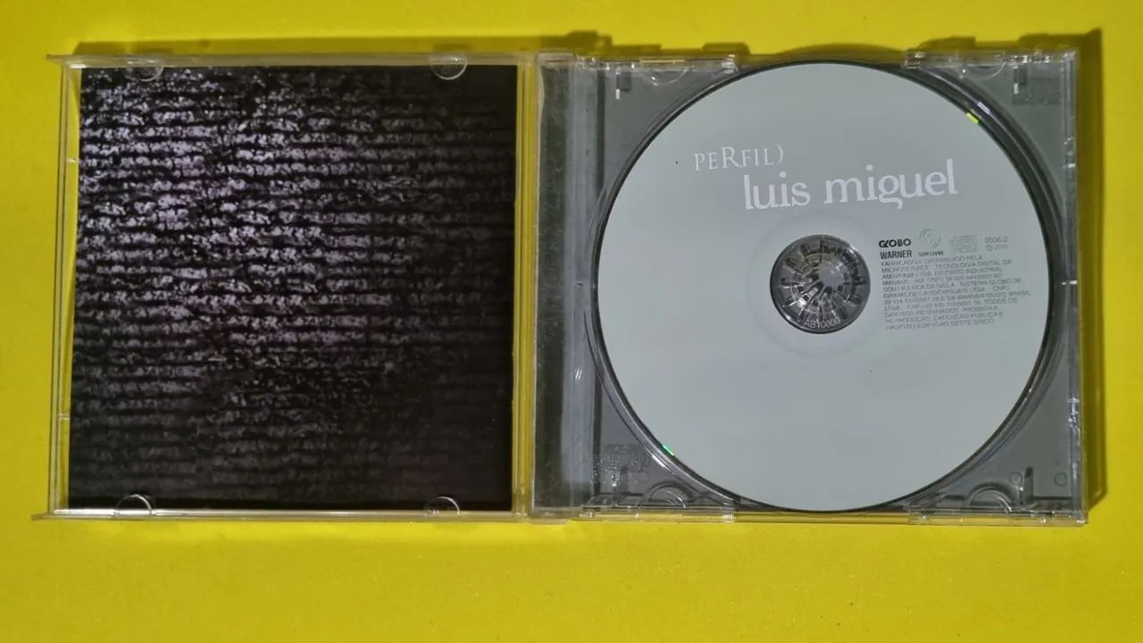 CD Luis Miguel - Perfil (Som Livre) - Foto 4