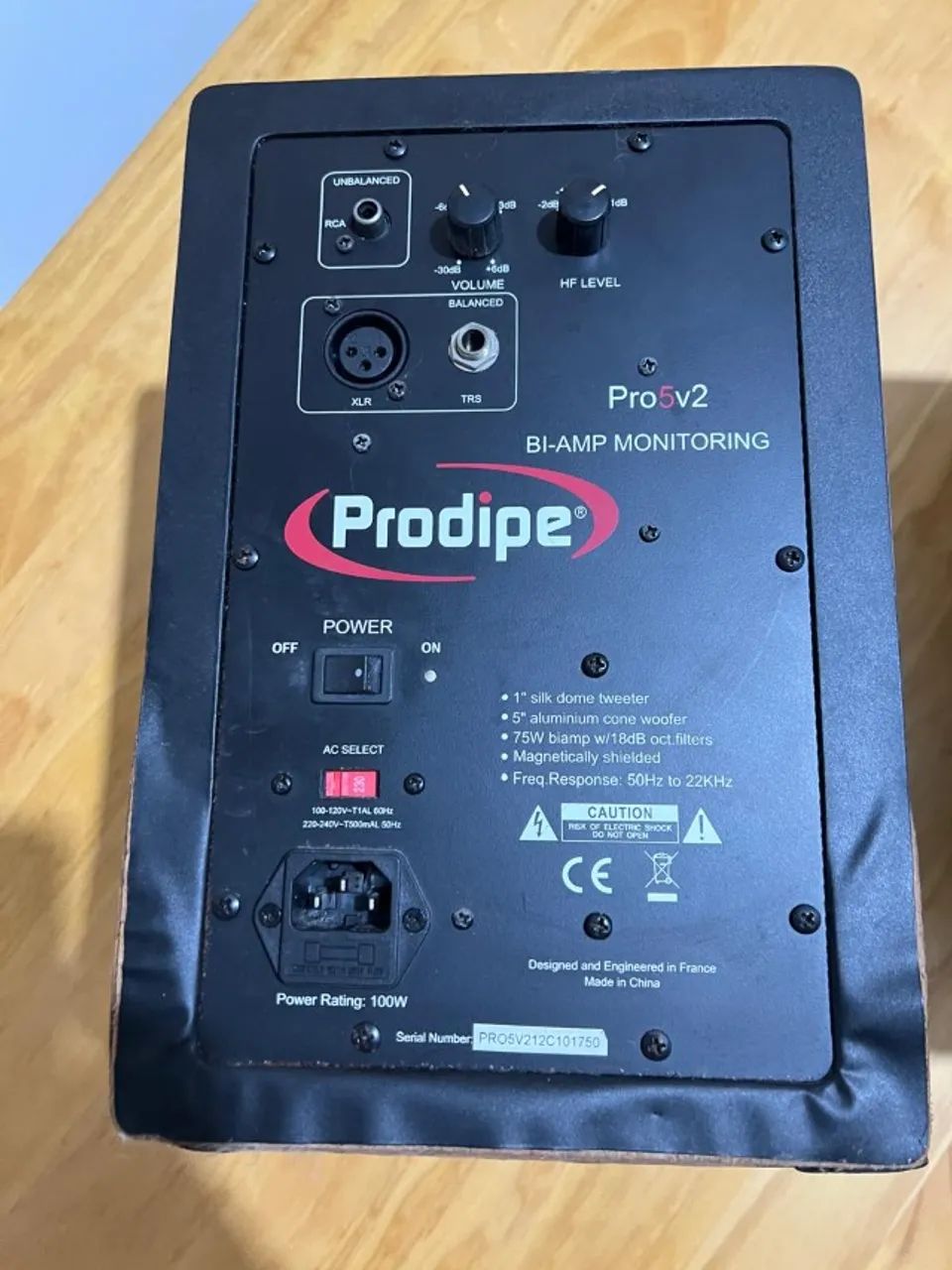 Par de Monitores de Áudio Ativos Prodipe Pro5 v2 - Estúdio - Foto 5
